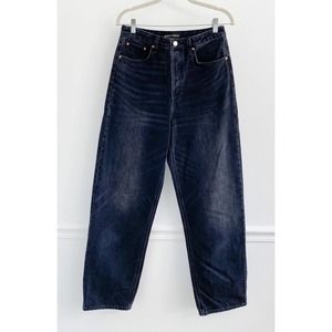 Aritzia Denim Forum Mia High Rise Straight Curve Jeans 31L